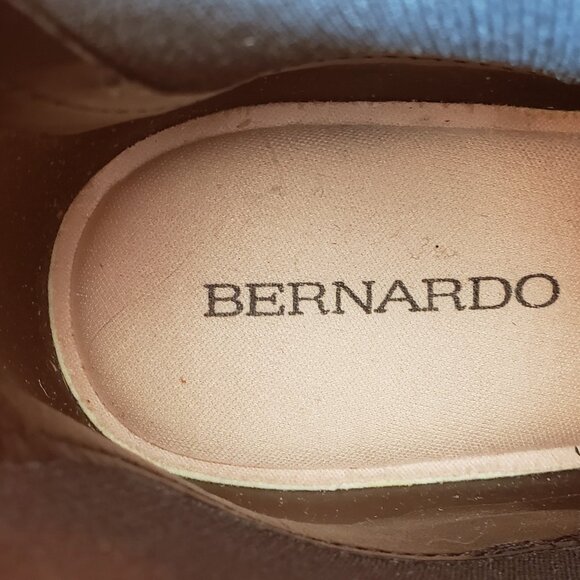 Bernardo Stylish Rain Boot “Lacey” Womens Black Size 11 New Without Tags - Picture 6 of 10